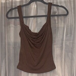 White Fox Boutique Brown Camisole Top